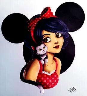 Minnie Mouse Cartoon characters as humans, Disney princess a