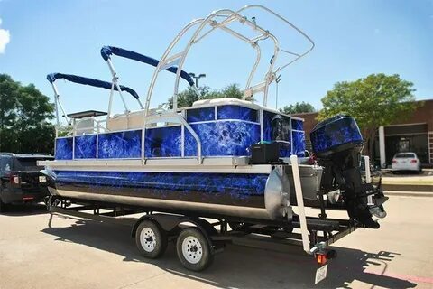 Pontoon Boat Wraps: Stunning Ideas for Graphics You Have to 