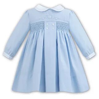 Blue Dress with Peter Pan Collar Baby, Girls, Sarah Louise, 