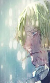 Safebooru - 1boy blonde hair blue eyes cigarette closed mout