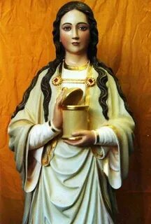 Mary Magdalene statue France ,1880s Apostle of apostles, She