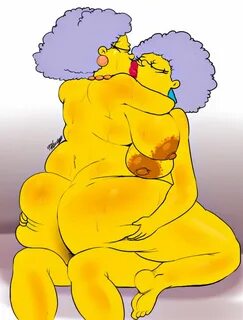 Patty and Selma Bouvier Tits Big Breast Nude Your Cartoon Po