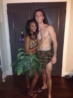 Tarzan and Jane Couples costumes, Couple halloween costumes