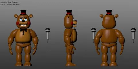 Thomas Honeybell - Five Nights at Freddy's 2 Fan-Made Toy 3D