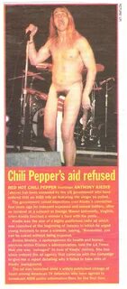 Chili-aid-refused Anthony Kiedis.net