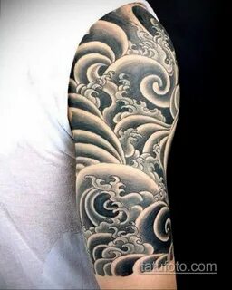 тату японские волны 26.11.2019 № 001 -tattoo japanese waves-