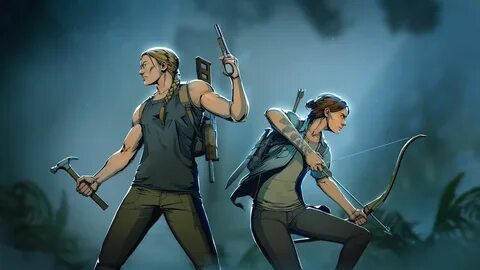 ArtStation - Ellie and Abby, Andrew Mironov The last of us, 
