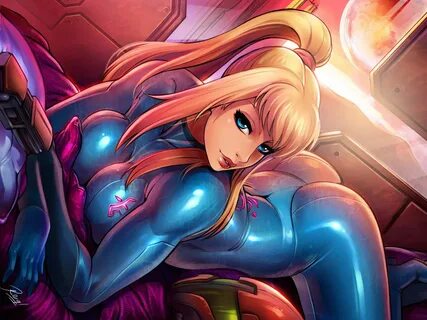 Metroid Samus Aran Zero Suit Wallpapers Wallpapers - Most Po