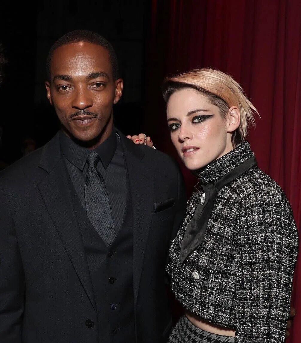 Instagram'da All About Actors: "Anthony Mackie and Kristen Stewar...