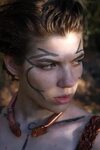 Female Viking Warrior Face Paint at Paint