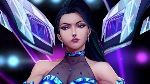 K/DA Kai'Sa MORE All Out LoL HD 4K Wallpaper #8.1165