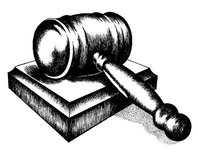 judge hammer - Clip Art Library