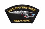 ✔ Star Trek: The Next Generation Enterprise NCC-1701-D Logo 