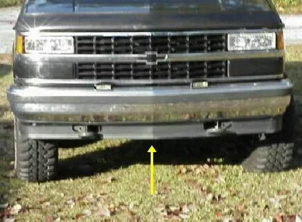 88 98 CHEVY GMC 23 Pc Bumper Valance W Tow Hook Holes Truck 