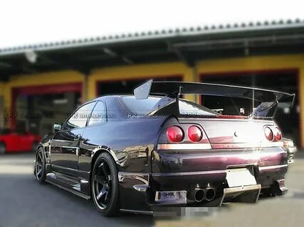 Спойлер из углеродного волокна Bee-R GT для Nissan Skyline R