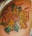chrysanthemum Tattoo Images & Designs - page #7