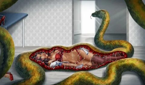 Nude snake vore - 🧡 TORN-S Feeding Habits of the Anaconda - 3/4 - Hentai I...