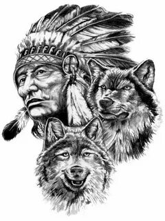 Pin by Tatyana Ivanova on Wolf Tatoo Native american tattoos