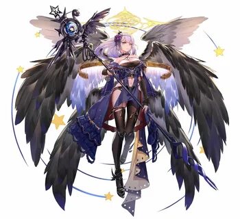 Fallen Angel Anime character design, Character art, Concept 