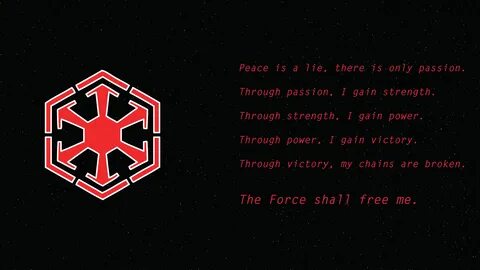 Sith Code Wallpapers - Wallpaper Cave