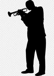 Trumpet Player, Man Silhouette, Jazz, Trumpet, Musician, Sax