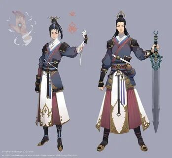 ArtStation - Character design, Liuyuan Lange Character desig