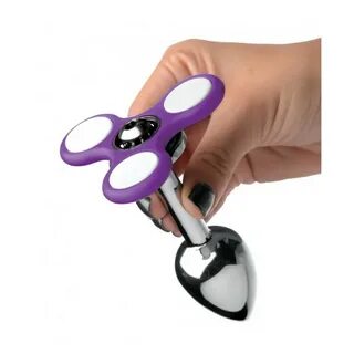 Light Up Fidget Spinner Anal Plug Climatic Moments: Unique A