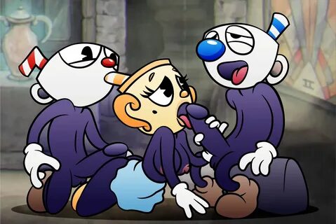 el-cheshire-hentai, cuphead, cuphead (character), ms. chalice, mugman, cuph...