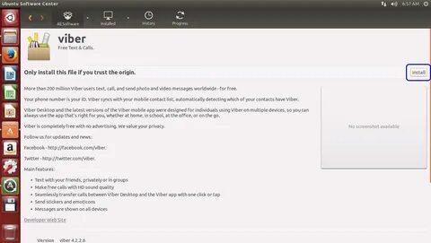 Viber 4.2 Released - How to Install on Ubuntu Linux Laptrinh