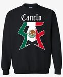 Canelo Alvarez Shirt - Canelo Alvarez Logo Mexican Flag PNG 