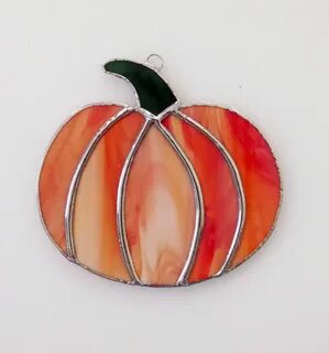 Stained glass pumpkins Suncatchers Glass Art aloli.ru