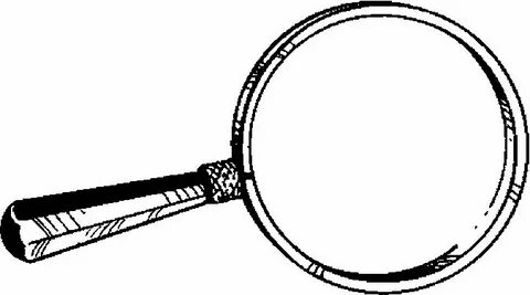 detective coloring page Magnifying glass, Magnifier, How to 