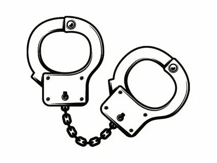 Police Uniform Handcuffs Drawing Officer Clipartmag Sketch C