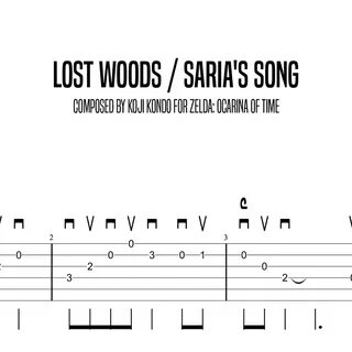 Lost Woods/Saria’s Song, Marcel Ardans (Intermediate) - Less