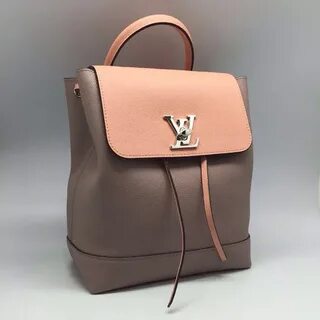 Женский кожаный рюкзак Louis Vuitton LockMe - купить в Москв