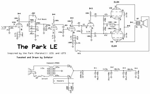 El84 Guitar Amp Schematic - Best site wiring diagram