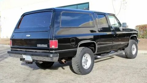 California Original, 1989 Chevrolet Suburban K 2500, 4x4, Tw