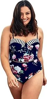 cupshe plus size swimwear OFF-61