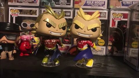 silver chrome all might funko pop for Sale OFF-59