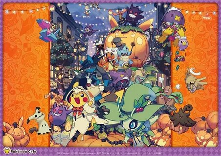 Pokemon Cafe Halloween Menu Items Mikitzune
