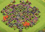 Copy Base Town Hall 8 Th8 Best Base v2 With Link 9-2019 - Fa