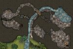 Cave battle map Lost mines of phandelver, D d maps, Dnd worl