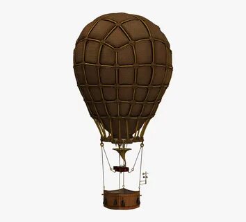 Hot Air Balloon, Aircraft, Balloon, Airship, Float - Brown H