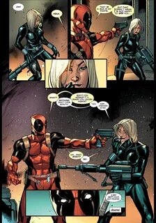 Deadpool Flirts With Black Widow - Comicnewbies