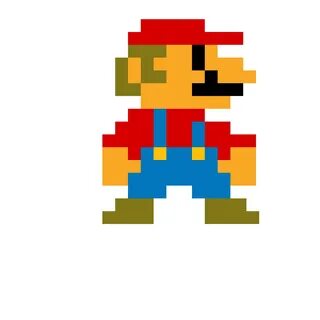 Editing 8 bit mario - Free online pixel art drawing tool - P