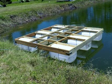 My Backyard We Built Our Own Floating Dock building a docker