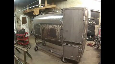 Smoker build out of 275 gallon tank part 6 - YouTube