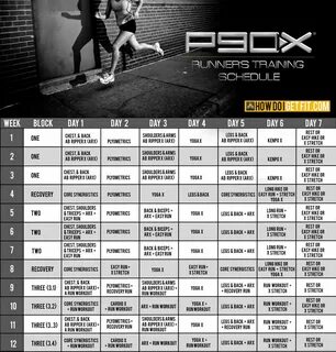 P90X Training Schedule For Your Next 10k or Marathon How Do 