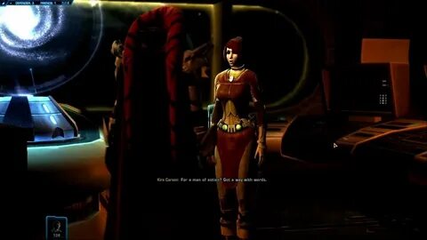 SWTOR Jedi Knight Kira Carsen Romance - YouTube