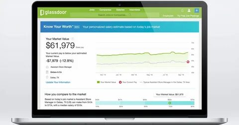 How Much Am I Worth - Glassdoor Salary App